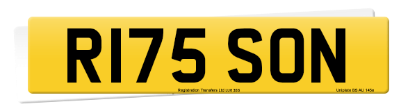 Registration number R175 SON